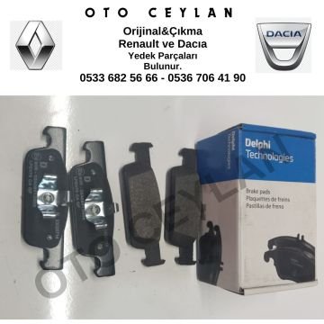 DELPHİ LP2479 Clio 4 Ön Fren Balata Takımı Ufak Tip Sıfır Yan Sanayi