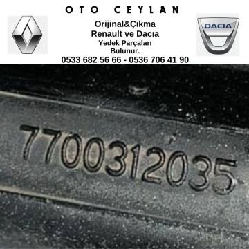 7700312035 Kangoo 2 Yakıt Dolum Borusu Çıkma Orjinal