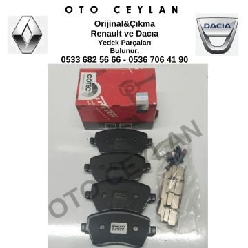 7701208422 TRW RTF140 Clio 3 Clio 4 Micra 13 Ön Fren Balata Sıfır Yan Sanayi