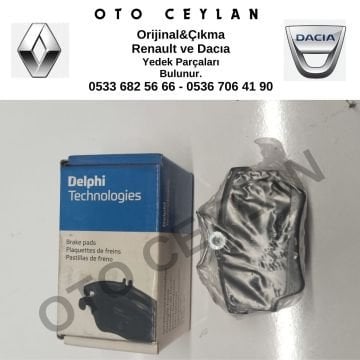 Trafic Vivaro Arka Fren Balata Sıfır Yan Sanayi Delphi Marka
