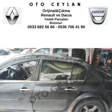 Megane 2 Sol Arka Kapı Orijinal Çıkma