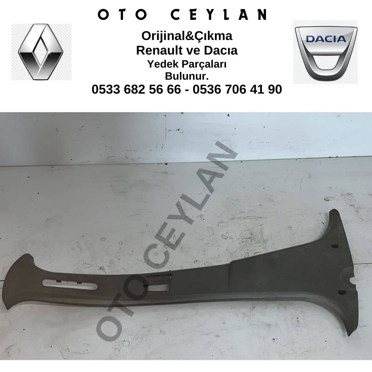 8200212987 8200225251 Logan Orta Direk Bakaliti Çıkma Orijinal