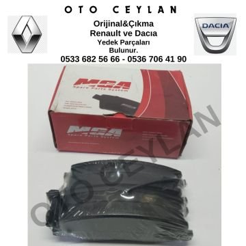 440600866R 440606011R Master 3 Arka Fren Balatası Takımı Çift Teker 2.3 Dci M9T Sıfır Yan Sanayi