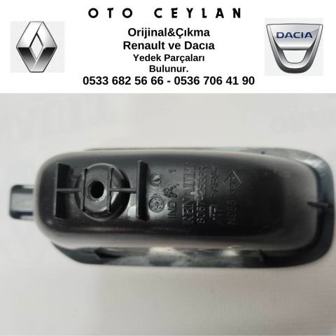 806742536R Duster Sağ Arka Cam Düğme Paneli Çıkma Orijinal