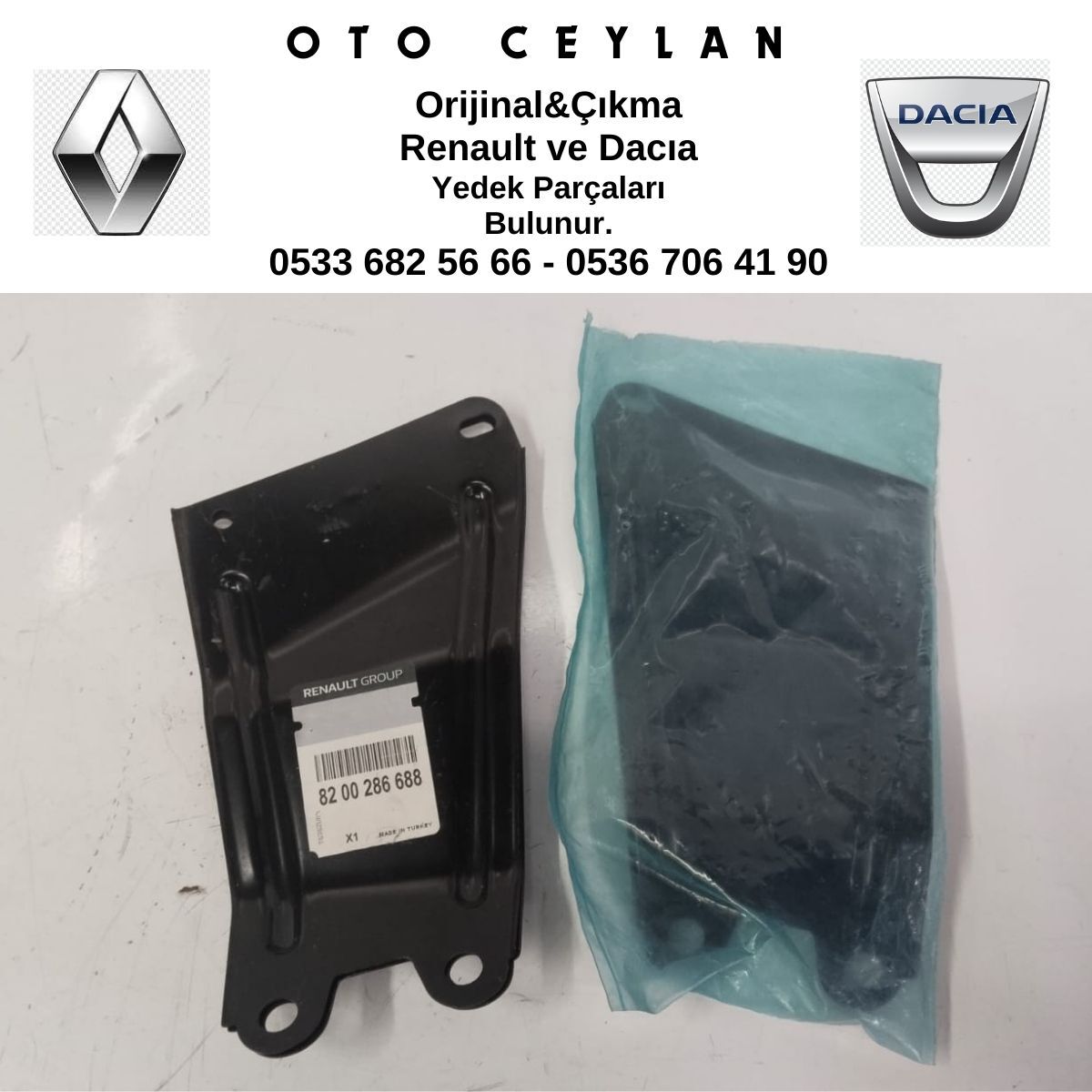 8200286688 MEGANE 2 BEŞİK TESPİT PARÇASI SAĞ