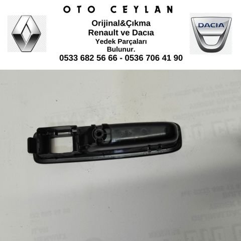 829604081R SANDERO III JOGGER Sol Ön Cam Düğme Çerçevesi Çıkma Orijinal