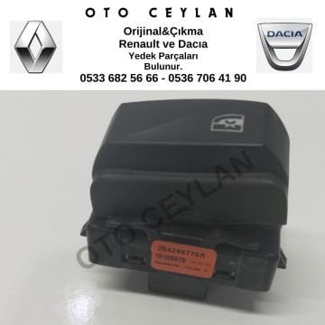 254296770R Duster Arka Cam Kilitleme Düğmesi Orijinal Çıkma