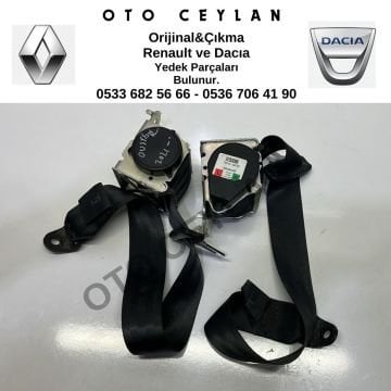 888404618R Duster 2022 Arka Emniyet Kemeri Çıkma Orjinal