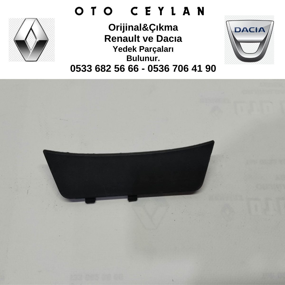 969124182R Fluence Göğüslük Arıza Tespit Kapağı Çıkma Orijinal