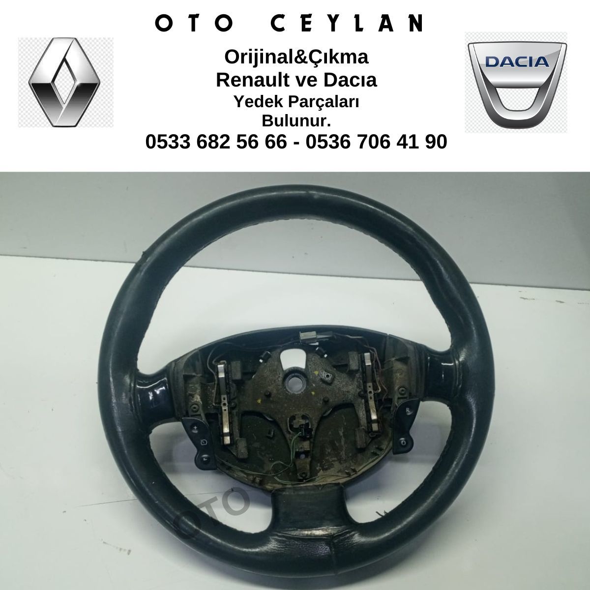 Megane 2 Direksiyon Simidi Orijinal Çıkma