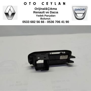 809619758R Duster Sol Ön Cam Düğme Çercevesi Çıkma Orijinal