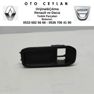 809619758R Duster Sol Ön Cam Düğme Çercevesi Çıkma Orijinal