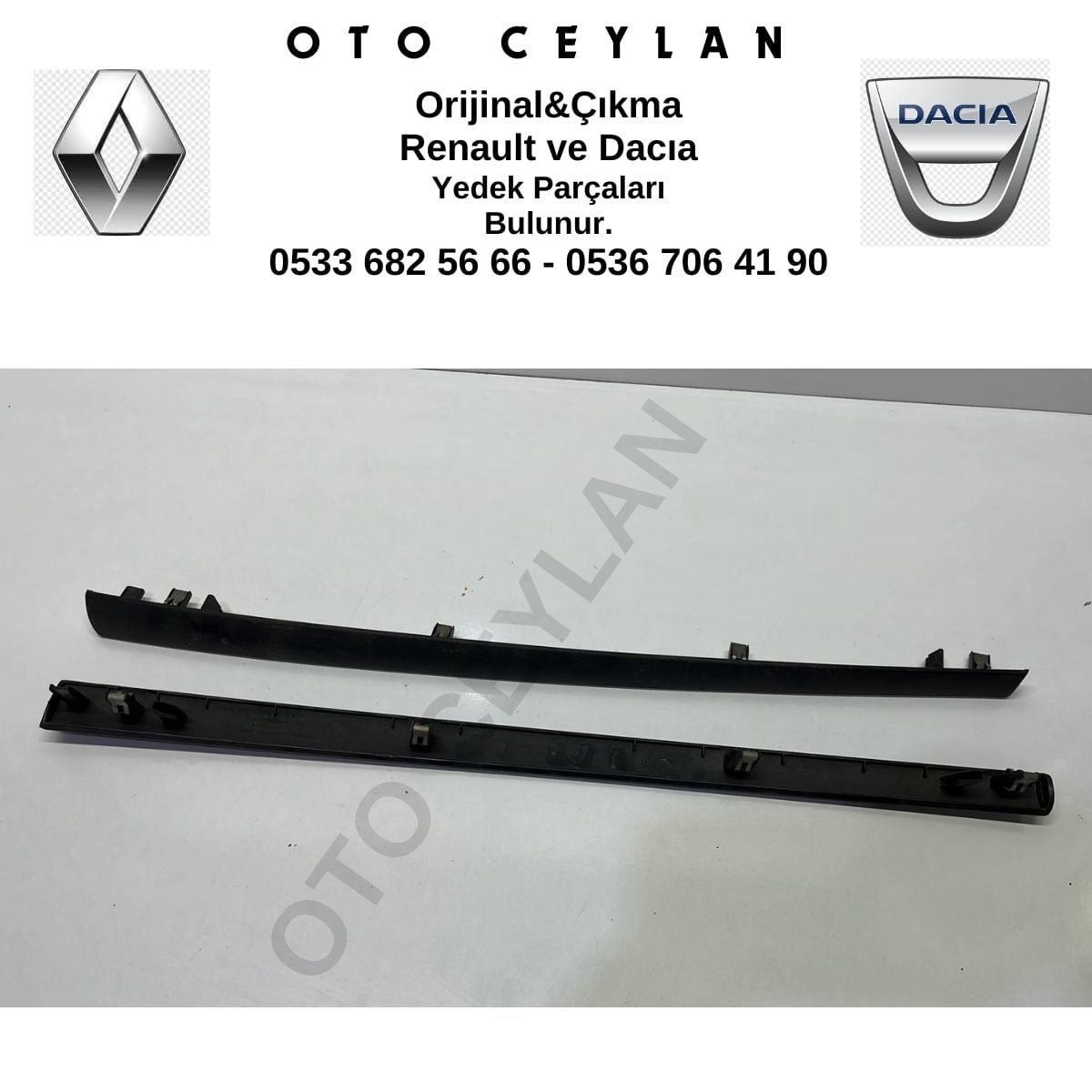 684123847R Fluence Megan 3 Torpido Bakaliti Çıkma Orijinal