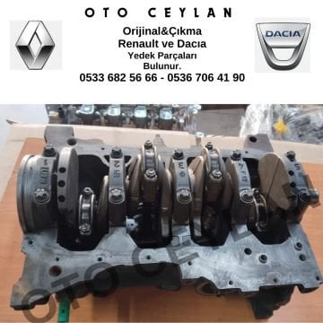 Renault 19 1.4 E7J Motor Blok Yarım Rektefiyesi Sıfır Yapılı