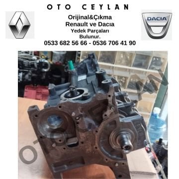 Renault 19 1.4 E7J Motor Blok Yarım Rektefiyesi Sıfır Yapılı