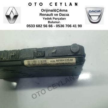 8200412548 Megane Sigorta Body Beyni Orijinal Çıkma