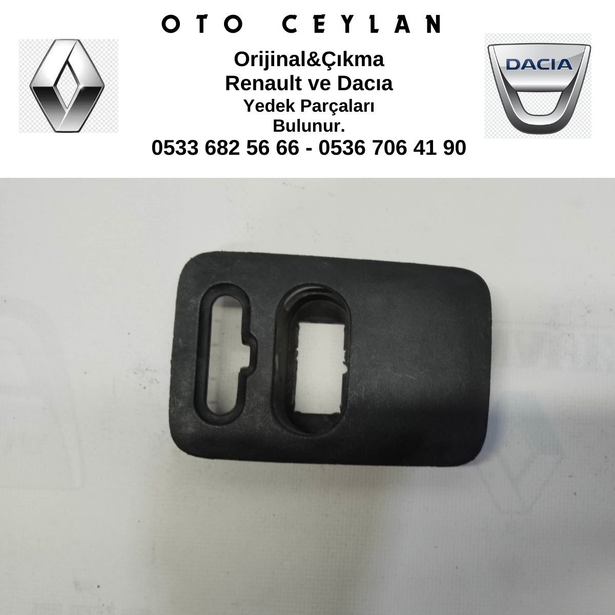 7700431686 Clıo Symbol Sis Far Düğme Çerçevesi Çıkma Orijinal