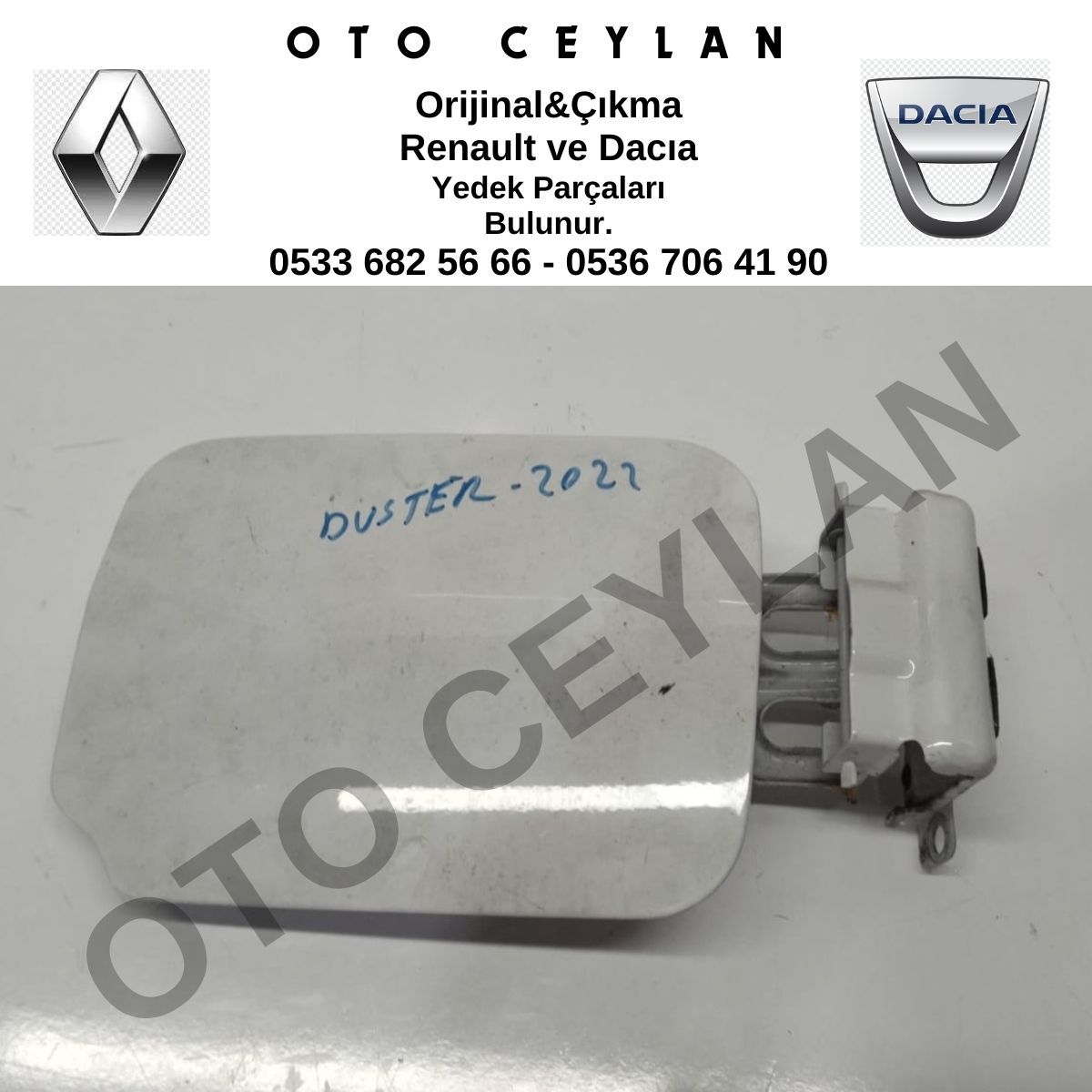 788303339R Duster Yakıt Depo Kapağı Orijinal Çıkma
