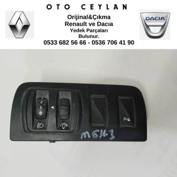 Megan III Fluence Far Ayar Düğmesi Kontrol Paneli Çıkma Orijinal