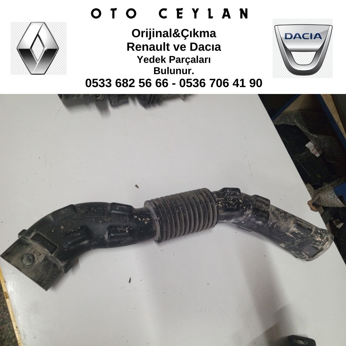 8200431098 LOGAN HAVA FİLTRE HORTUMU ÇIKMA