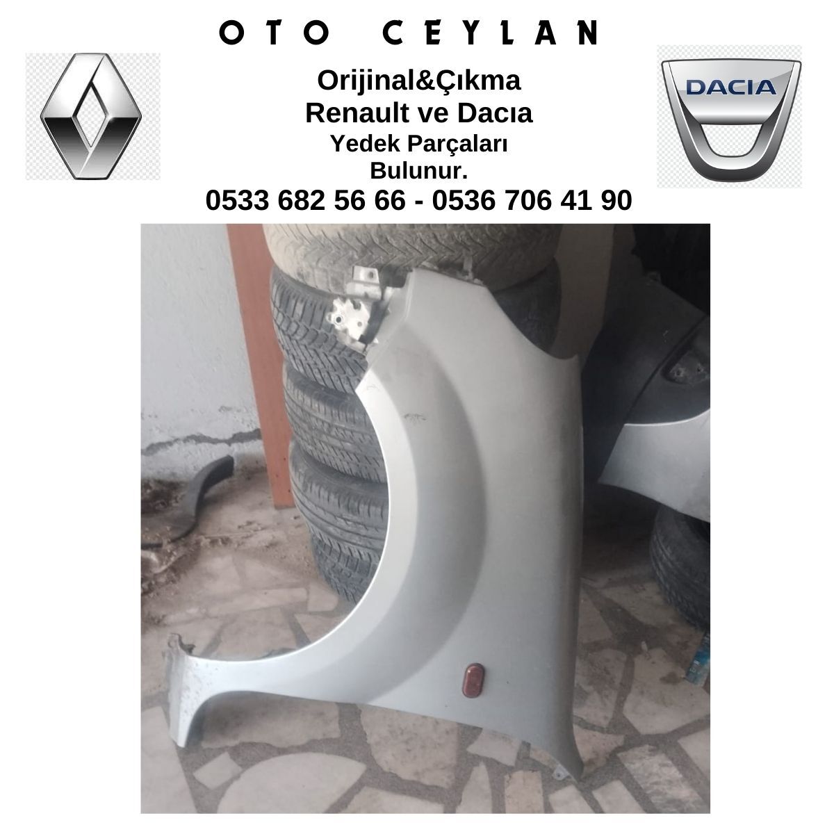 KANGOO SOL ÖN ÇAMURLUK ÇIKMA