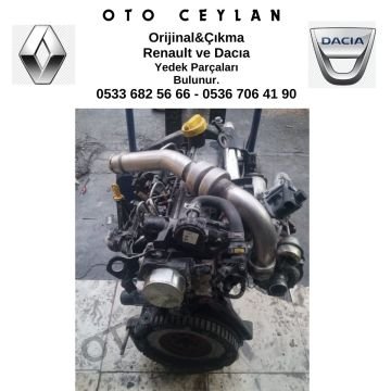 Kango 2 Euro 4 Önden Marşlı Motor Komple Orijinal Çıkma