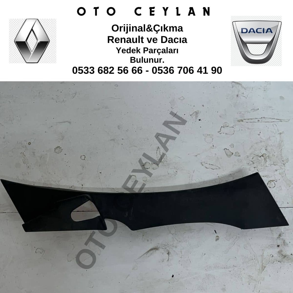 769170148R Clıo 4 İç Direk Orta Bakalit Çıkma Orijinal