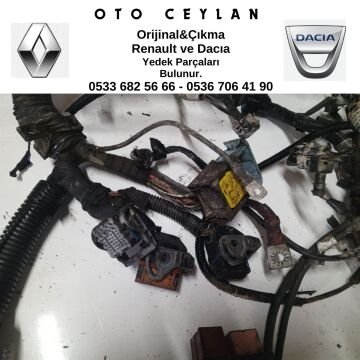 LOGAN MOTOR TESİSATI ESKİ MODEL ARKADAN MARŞLI 1.5 ÇIKMA