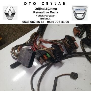 LOGAN MOTOR TESİSATI ESKİ MODEL ARKADAN MARŞLI 1.5 ÇIKMA