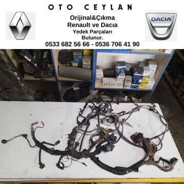 LOGAN MOTOR TESİSATI ESKİ MODEL ARKADAN MARŞLI 1.5 ÇIKMA