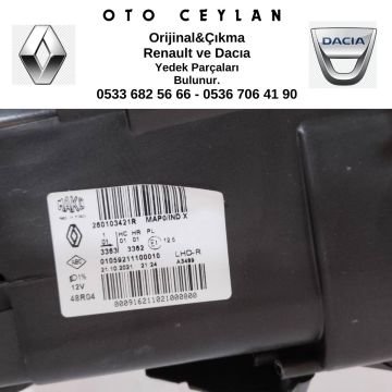 260103421R Clıo IV Sol Far 2016--2020 Sıfır Orijinal(Defolu)