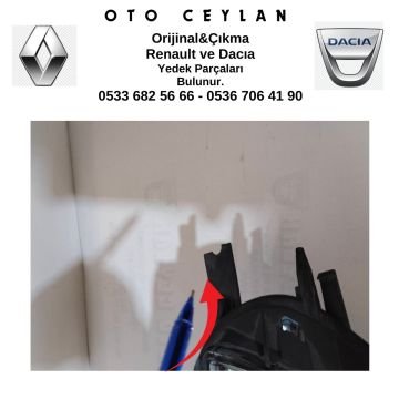 260603442R Clıo IV Sol Far İçi Siyah Sıfır Orijinal (Defolu)