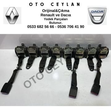 6001549692 Logan Sağ Arka Emniyet Kemeri Çıkma Orjinal