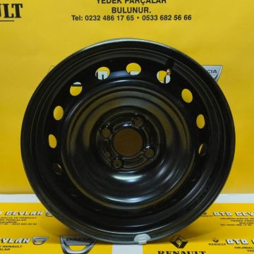 403006876R Sandero BJI 15 İnç 4 Bijon Sıfır Orijinal Jant