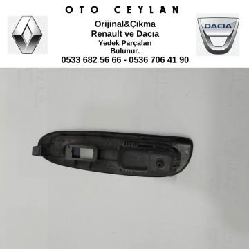 7700433532 Clıo Sağ Ön Cam Düğme Çerçeve Kapağı Çıkma Orijinal