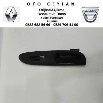 7700433532 Clıo Sağ Ön Cam Düğme Çerçeve Kapağı Çıkma Orijinal