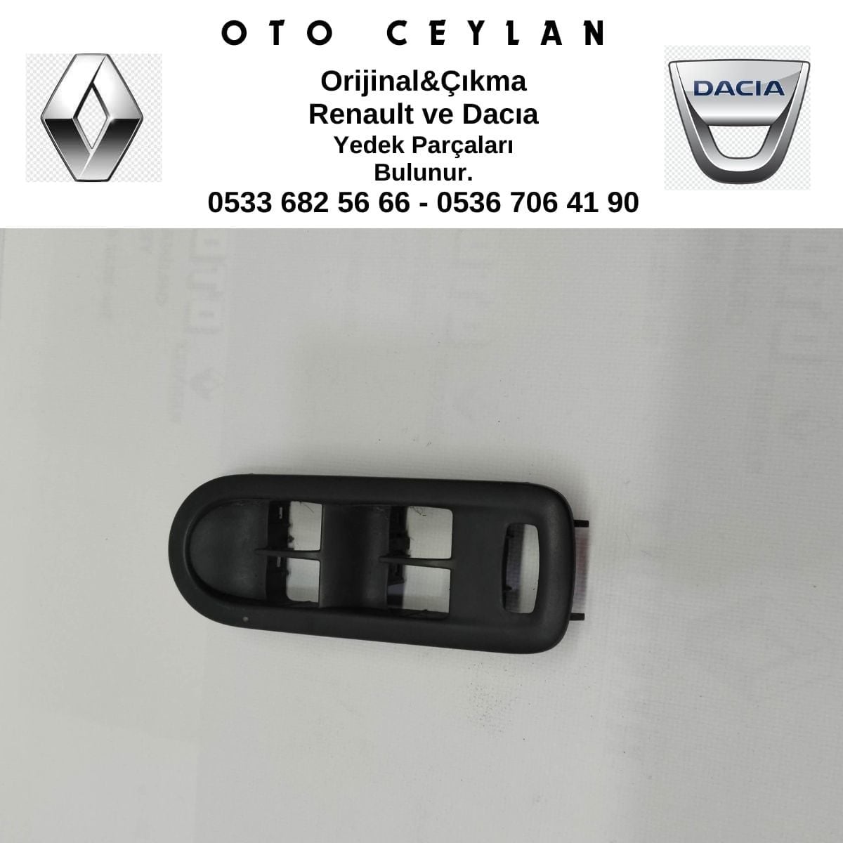 156018070 Scenıc Cam Düğme Paneli Çıkma Orijinal