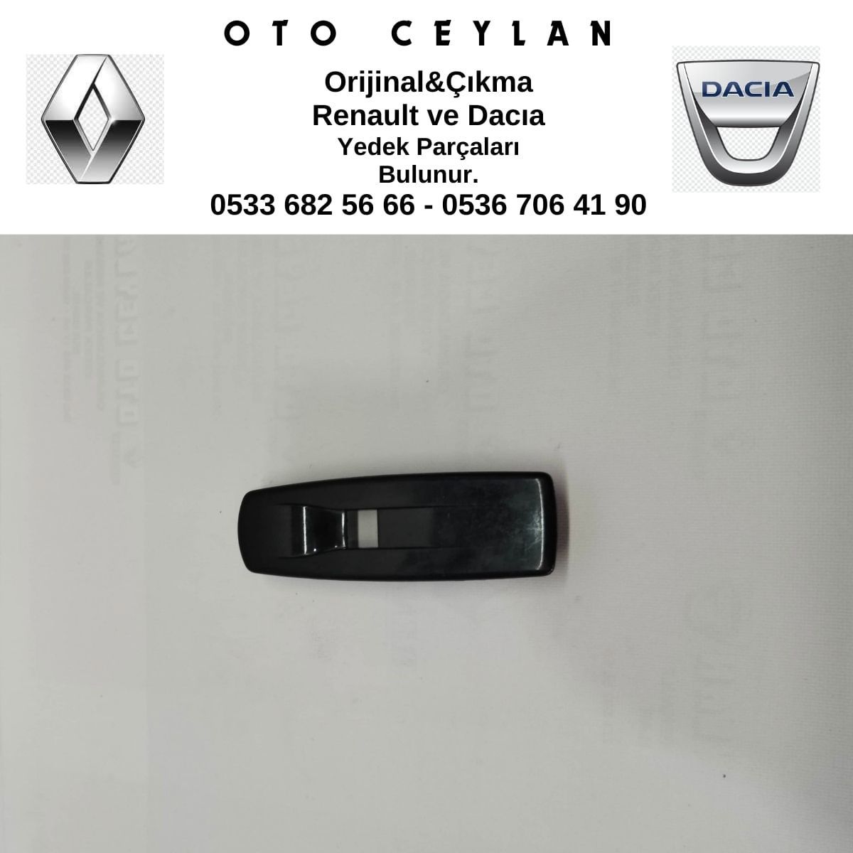 809600004R Laguna III Sağ Ön Cam Kumanda Paneli Çıkma Orijinal