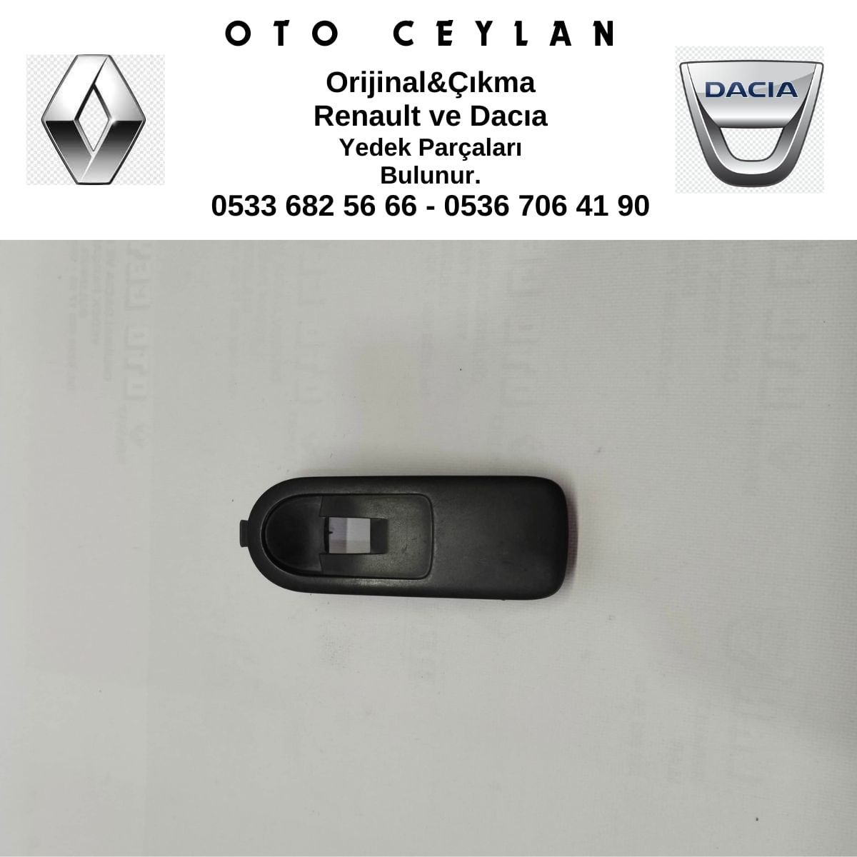 156013740G Scenıc II Cam Düğme Kontrol Paneli Çıkma Orijinal