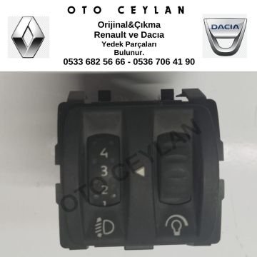 8200121805 Megane 2 Far Ayar Düğmesi Orijinal Çıkma
