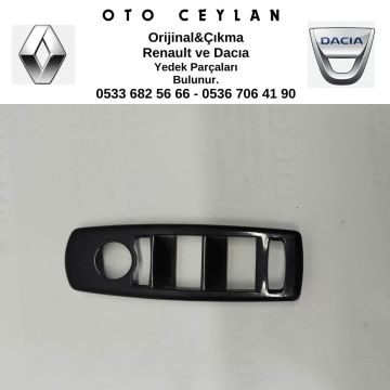 809610007R Megan III Laguna III Sol Ön Cam Kumanda Paneli Çıkma Orijinal