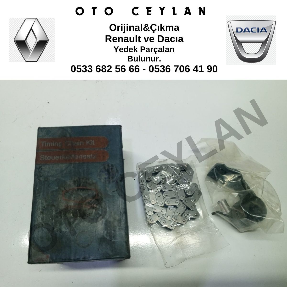 Renault 9 Renault 12 1.4 Eksantrik Zincir Takımı Sıfır Yan Sanayi