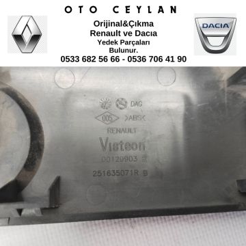 251635071R Dokker Torpido Kontrol Paneli Çıkma Orijinal