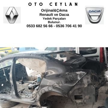 Megane 2 Arka Çamurluk Sol Orijinal Çıkma