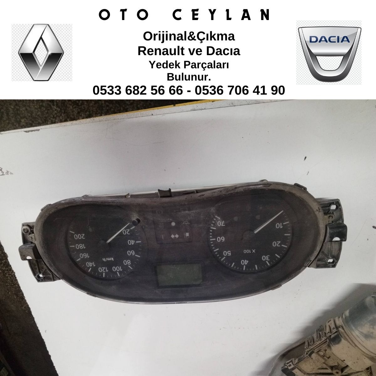 LOGAN GÖSTERGE KOMPLE ÇIKMA