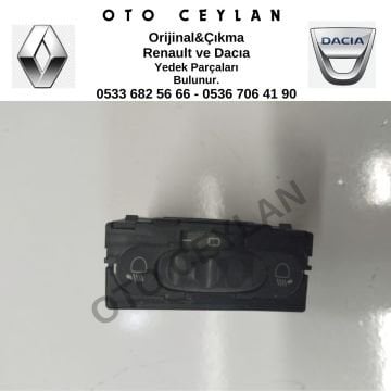 8200379685 Clio 3 Far Ayar Düğmesi Orijinal Çıkma