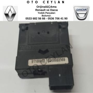 8200022569 Clio 2 Far Ayar Düğmesi Orijinal Çıkma
