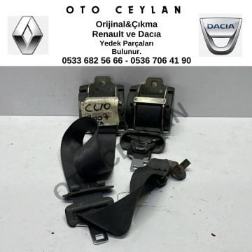 7701207835 Clio Arka Emniyet Kemeri Çıkma Orjinal