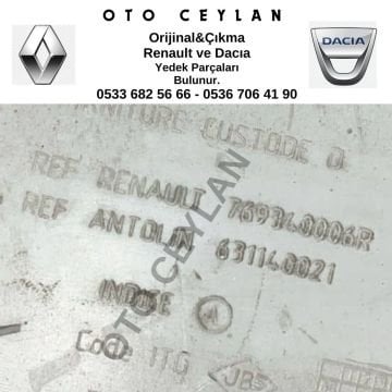 769340006R Megan 3 Arka Direk İç Bakaliti Çıkma Orijinal
