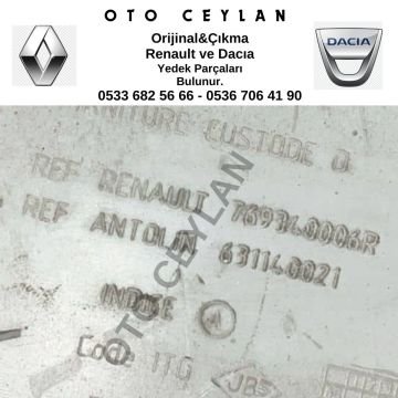 769340006R Megan 3 Arka Direk İç Bakaliti Çıkma Orijinal